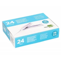 Minas Liderpapel de grafito 0,5 mm HB. Tubo 12 minas.