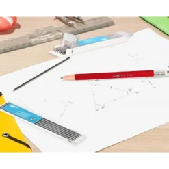 Minas Liderpapel grafito 2mm. Precio por estuche de 12 minas.