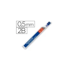 Minas Staedtler Mars Micro 0,5 mm 2B grafito Tubo con 12 unidades