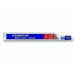 Minas Staedtler Mars Micro 0,5 mm H grafito Tubo con 12 unidades