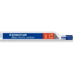 Minas Staedtler Mars Micro 0,5 mm 2H grafito Tubo con 12 unidades