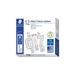Minas Staedtler Mars Micro 0,7 mm B grafito Tubo con 12 unidades