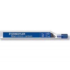 Minas Staedtler Mars Micro 0,7 mm 2B grafito Tubo con 12 unidades