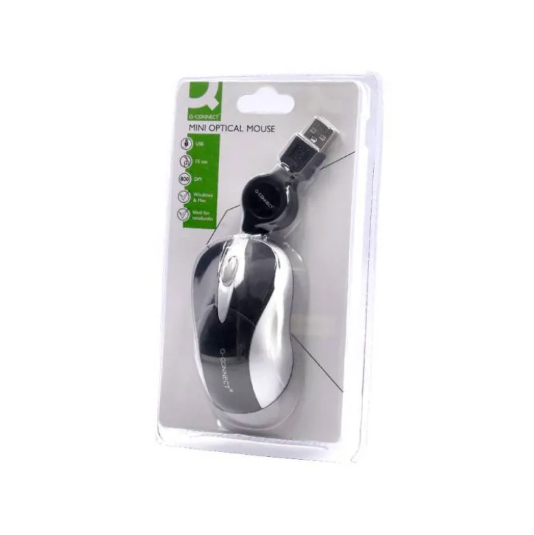Mini raton optico Q-Connect
