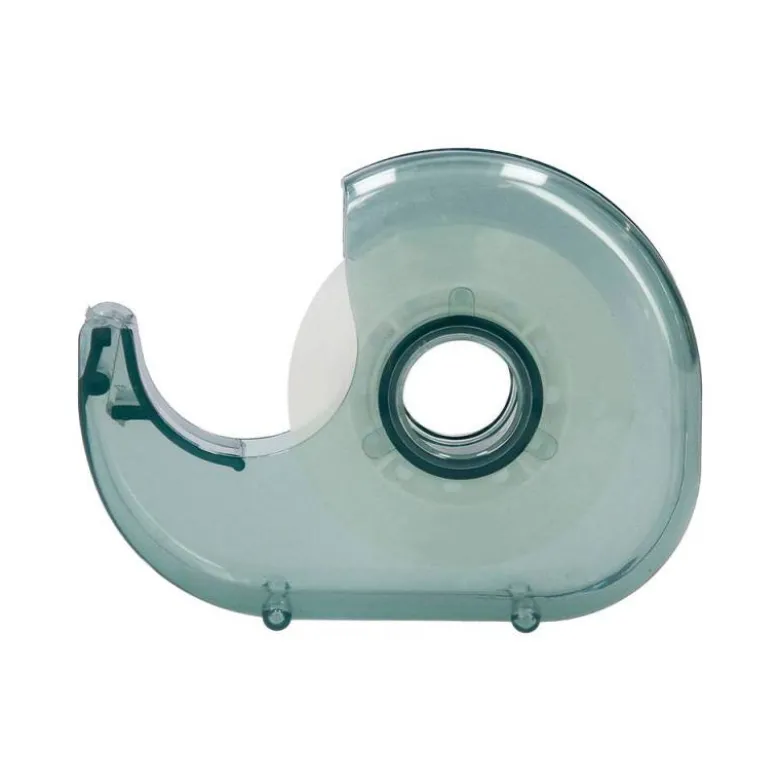 MINIPORTARROLLO LIDERPAPEL ECOUSE 100% PLASTICO RECICLADO PARA CINTA DE 33 MT X 19 MM