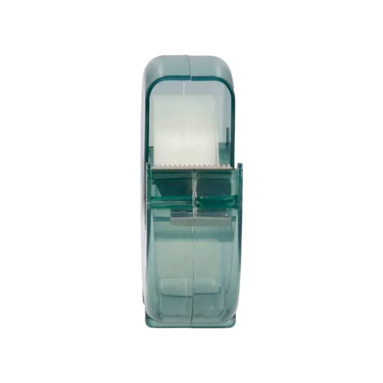 MINIPORTARROLLO LIDERPAPEL ECOUSE 100% PLASTICO RECICLADO PARA CINTA DE 33 MT X 19 MM
