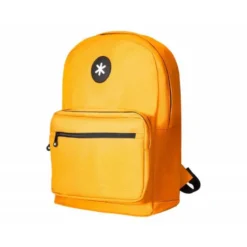 MOCHILA ANTARTIK CON ASA Y BOLSILLO FRONTAL CONCREMALLERA COLOR MOSTAZA 320X140X430 MM