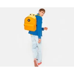 MOCHILA ANTARTIK CON ASA Y BOLSILLOS CON CREMALLERA COLOR MOSTAZA 310X160X410 MM