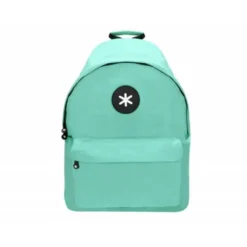 MOCHILA ANTARTIK CON ASA Y BOLSILLOS CON CREMALLERA COLOR VERDE MENTA 310X160X410 MM