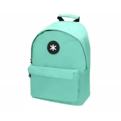 MOCHILA ANTARTIK CON ASA Y BOLSILLOS CON CREMALLERA COLOR VERDE MENTA 310X160X410 MM