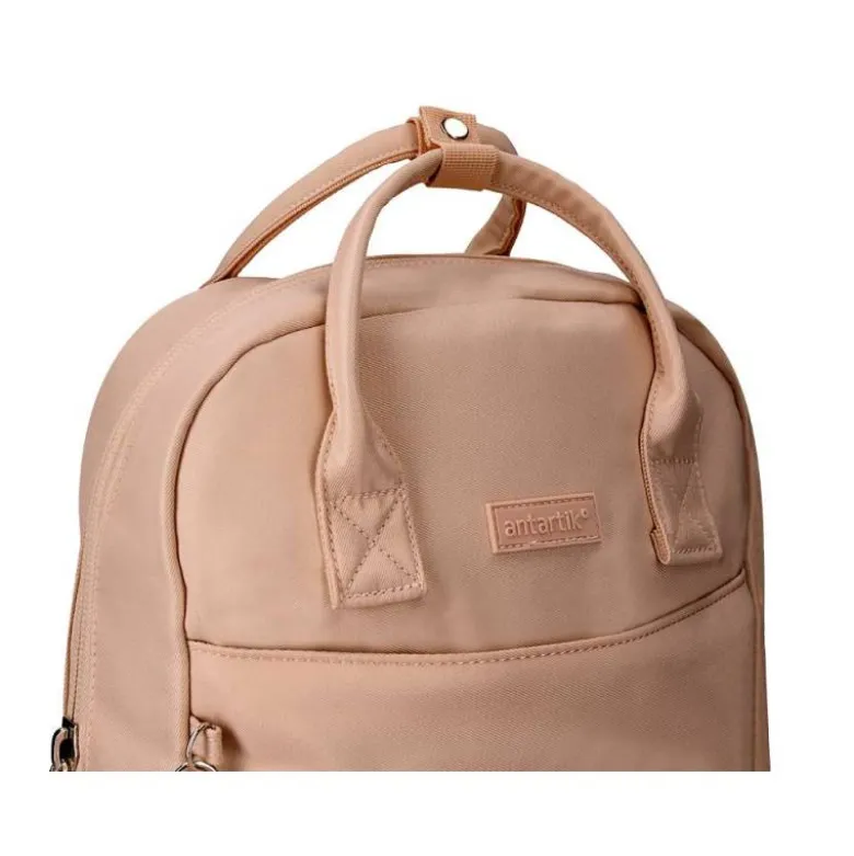 MOCHILA ANTARTIK GLOW BAGS CON ACOLCHADO PARA PORTATIL 15" VERDE 25 L 440X150X310 MM