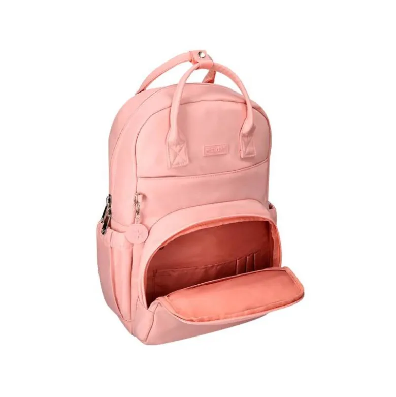 MOCHILA ANTARTIK GLOW BAGS CON ACOLCHADO PARA PORTATIL 15" ROSA 25 L 440X150X310 MM