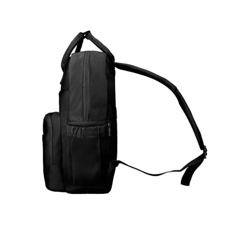 MOCHILA ANTARTIK GLOW BAGS CON ACOLCHADO PARA PORTATIL 15" NEGRO 25 L 440X150X310 MM