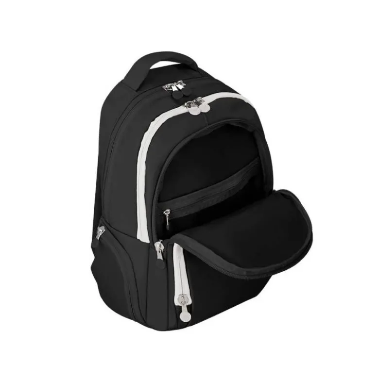 MOCHILA ANTARTIK MULTIBOLSILLO 19L COMPARTIMENTO PARA PORTATIL Y TABLET COLOR NEGRO 450 X 160 X 300 MM