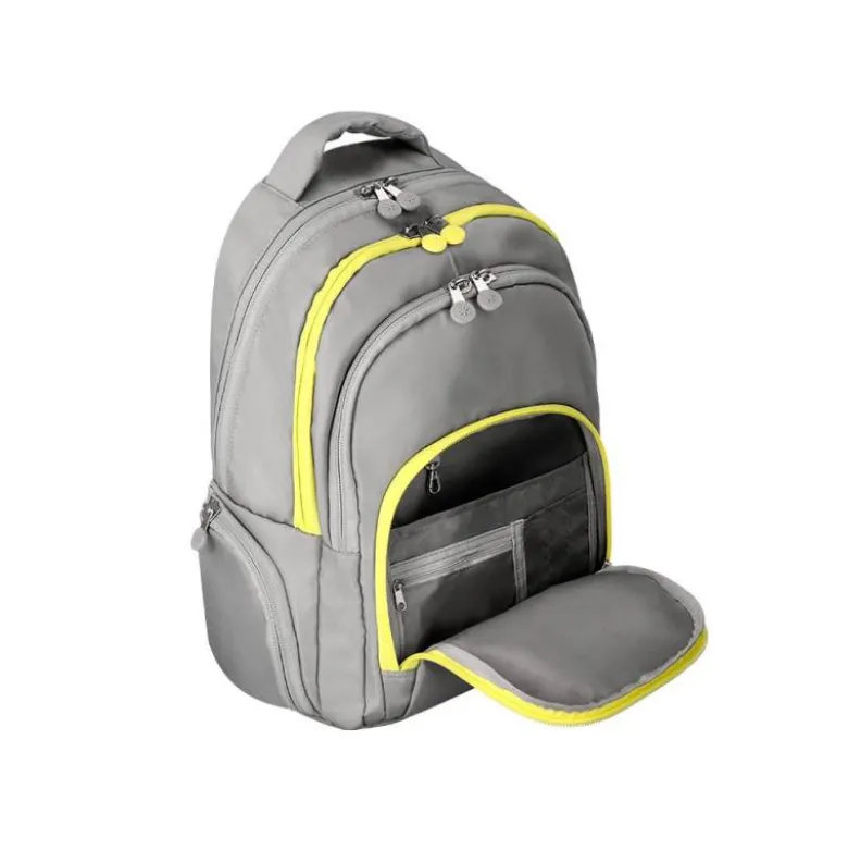 MOCHILA ANTARTIK MULTIBOLSILLO 19L COMPARTIMENTO PARA PORTATIL Y TABLET COLOR GRIS 450 X 160 X 300 MM