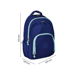 MOCHILA ANTARTIK MULTIBOLSILLO 19L COMPARTIMENTO PARA PORTATIL Y TABLET COLOR AZUL MARINO 450 X 160 X 300 MM