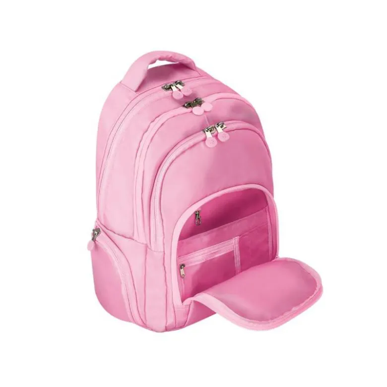 MOCHILA ANTARTIK MULTIBOLSILLO 19L COMPARTIMENTO PARA PORTATIL Y TABLET COLOR ROSA 450 X 160 X 300 MM