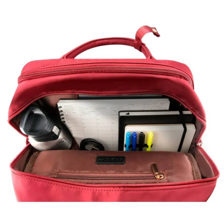 MOCHILA ANTARTIK NOVA 4 COMPARTIMENTOS COLOR ROJO VINO 410X180X320 MM