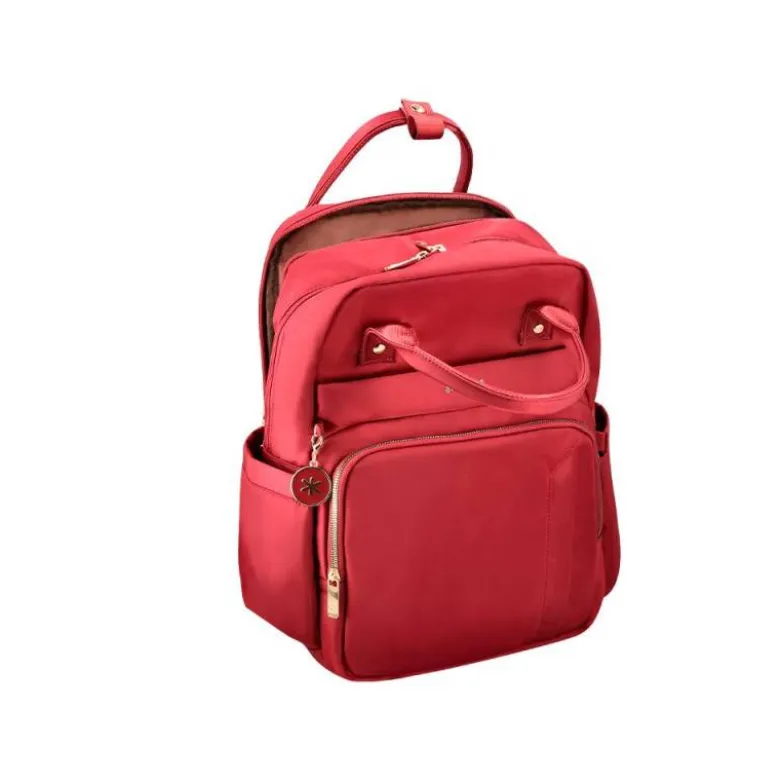 MOCHILA ANTARTIK NOVA 4 COMPARTIMENTOS COLOR ROJO VINO 410X180X320 MM