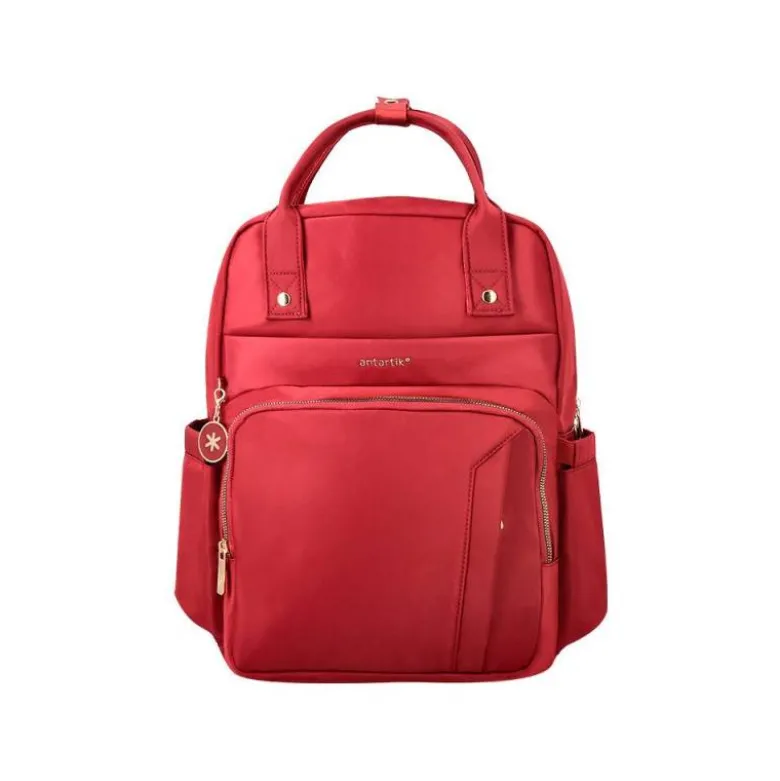 MOCHILA ANTARTIK NOVA 4 COMPARTIMENTOS COLOR ROJO VINO 410X180X320 MM