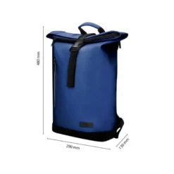 MOCHILA ANTARTIK ROLL PACK WATERPROOF ENROLLABLE GRAN CAPACIDAD AZUL MARINO 480X130X280MM