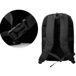 MOCHILA ANTARTIK SLIM 3 COMPARTIMENTOS COLOR NEGRO 450X150X330 MM