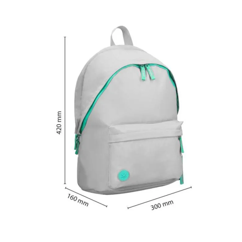 MOCHILA ANTARTIK TEENS 20L COMPARTIMENTO PARA PORTATIL COLOR GRIS 420 X 160 X 300 MM