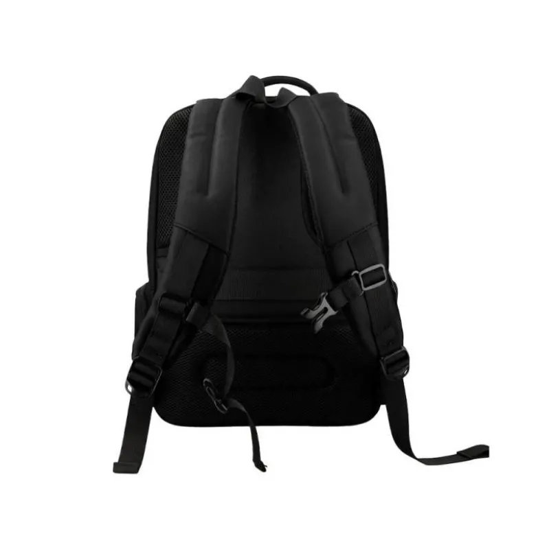 MOCHILA ANTARTIK VOLT 5 COMPARTIMENTOS COLOR NEGRO INTERIOR ROJO 450X180X330 MM