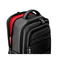 MOCHILA ANTARTIK VOLT 5 COMPARTIMENTOS COLOR NEGRO INTERIOR ROJO 450X180X330 MM