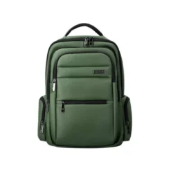 MOCHILA ANTARTIK VOLT 5 COMPARTIMENTOS COLOR VERDE MILITAR INTERIOR NARANJA 450X180X330 MM