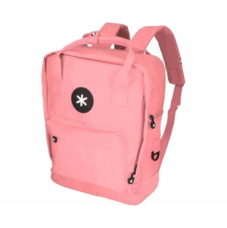 Mochila Escolar Antartik Coral 30x11,5x39 cm