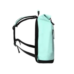 MOCHILA ESCOLAR ANTARTIK WATER PROOF ENROLLABLE DISEÑO CASUAL COLOR TURQUESA 480X130X280 MM