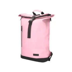 MOCHILA ESCOLAR ANTARTIK WATER PROOF ENROLLABLE DISEÑO CASUAL COLOR ROSA 480X130X280 MM