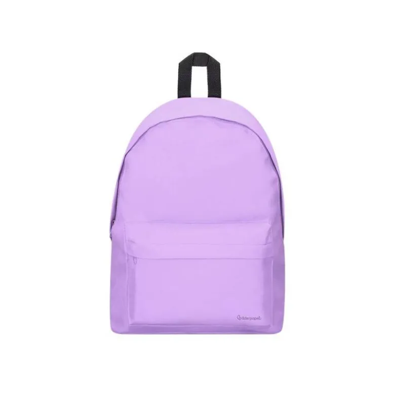 MOCHILA ESCOLAR LIDERPAPEL COLOR MORADO 400X125X300 MM
