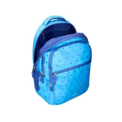 MOCHILA ESCOLAR LIDERPAPEL MULTIBOLSILLO DISEÑO AZUL 450X145X300 MM