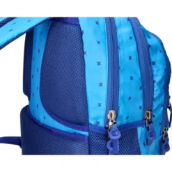MOCHILA ESCOLAR LIDERPAPEL MULTIBOLSILLO DISEÑO AZUL 450X145X300 MM