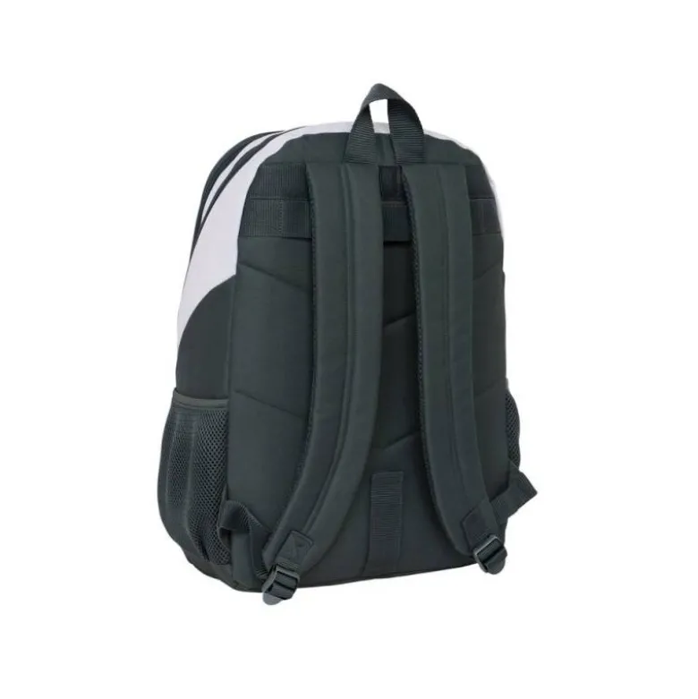 MOCHILA ESCOLAR SAFTA ADAPTABLE CARRO REAL MADRID 25/26 440X320X160 MM