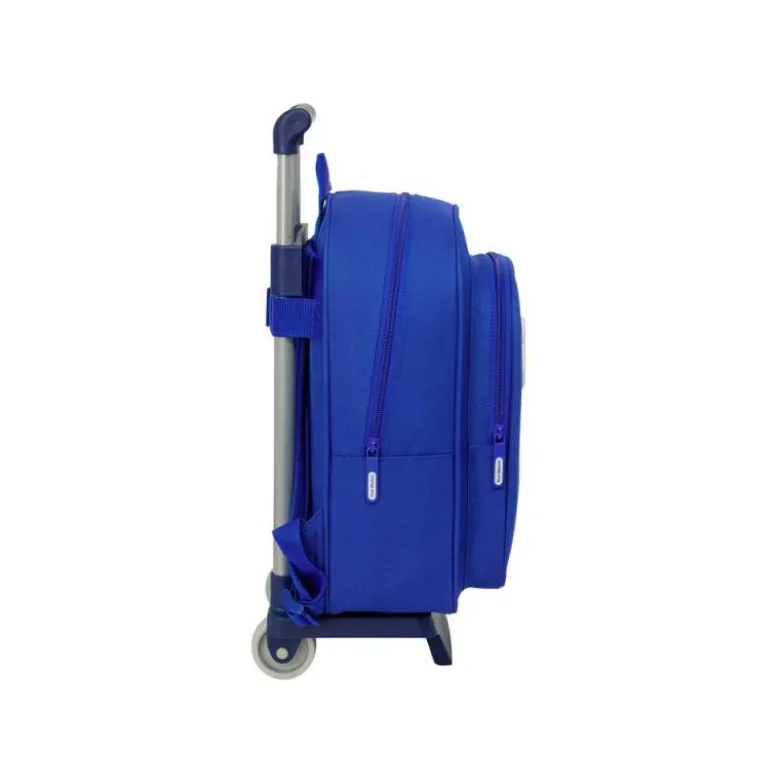 MOCHILA ESCOLAR SAFTA CON CARRO REAL MADRID 25/26 440X320X160 MM
