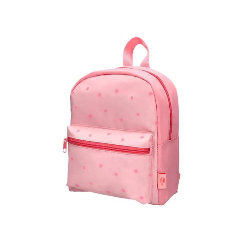 MOCHILA GUARDERIA LIDERPAPEL INFANTIL DISEÑO ROSA 250X115X210 MM