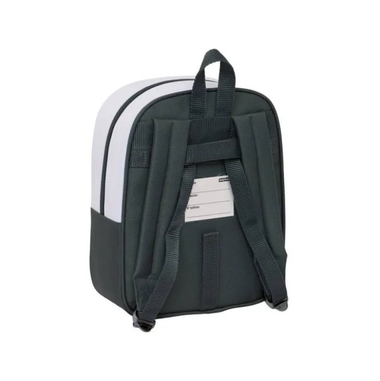 MOCHILA GUARDERIA SAFTA ADAPTABLE A CARRO REAL MADRID 25/26 270X220X100 MM