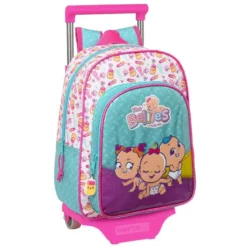 MOCHILA GUARDERIA THE BELLIES CON CARRO 340X260X110 MM