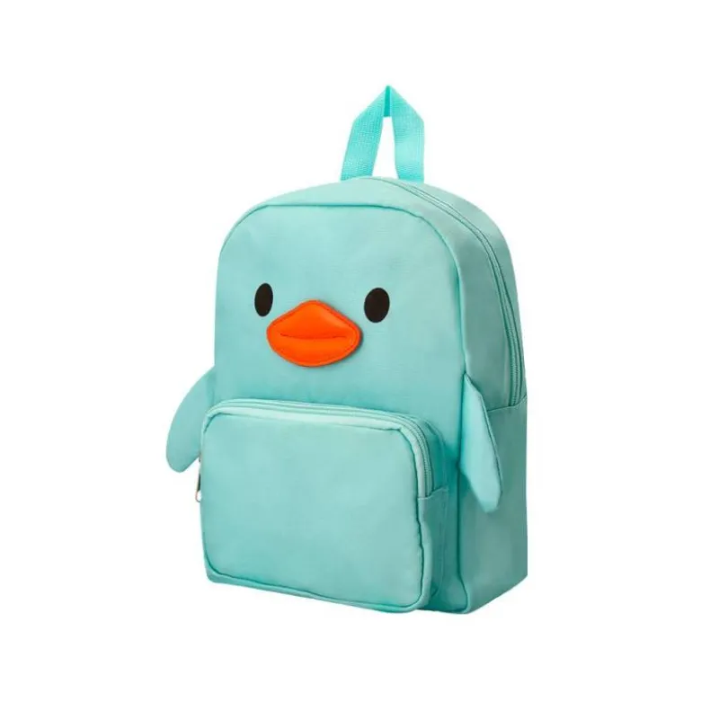 MOCHILA INFANTIL IMAGINOVO BACKPACK BUDDIES POLLO AZUL DOS COMPARTIMENTOS POLIESTER 280X90X200 MM