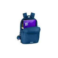 MOCHILA OXFORD ESCOLAR B-OUT COLOR AZUL MARINO 420X300X200 MM