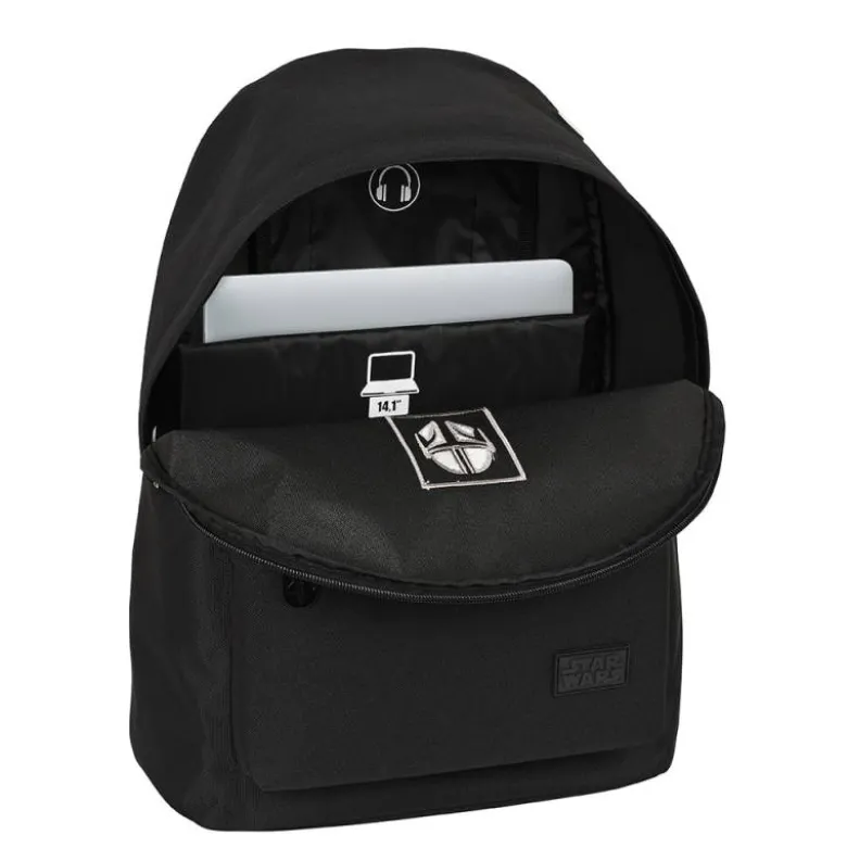 MOCHILA PARA PORTATIL THE MANDALORIAN TEEN 14,1" 310X160X410 MM