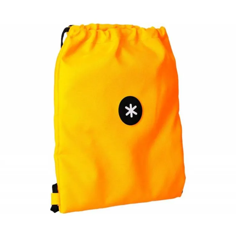 MOCHILA SACO PLANO ANTARTIK BOLSILLO INTERIOR CON CREMALLERA COLOR MOSTAZA 350X400 MM