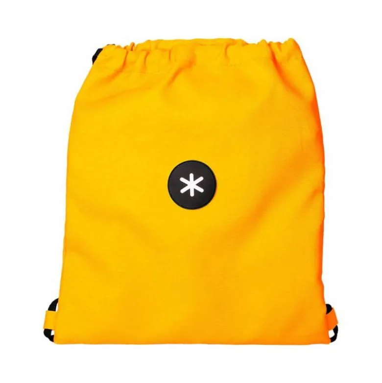 MOCHILA SACO PLANO ANTARTIK BOLSILLO INTERIOR CON CREMALLERA COLOR MOSTAZA 350X400 MM