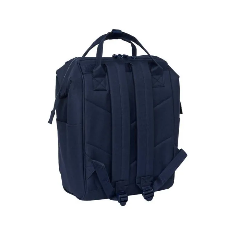 MOCHILA SAFTA CON ASAS PARA PORTATIL 13" KAPPA BLUE NIGHT 190X270X400 MM