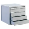 Modulo 5 cajones sobremesa marca Archivo 2000 gris