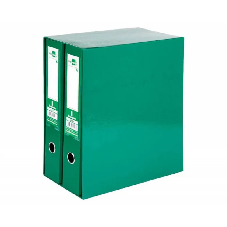 Modulo de 2 archivadores Liderpapel Documenta verde
