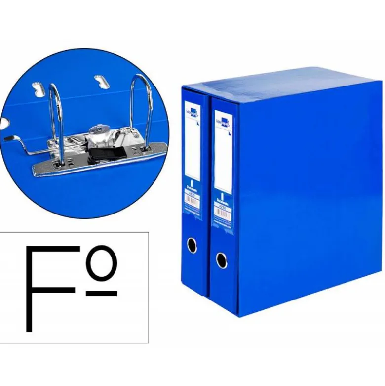 Modulo de 2 archivadores Liderpapel Documenta azul